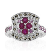 Ruby Silver Ring (Annette classic)