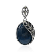 Blue Apatite Silver Pendant (Annette classic)