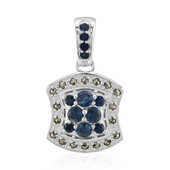 Blue Sapphire Silver Pendant (Annette classic)