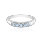 Santa Maria Aquamarine Silver Ring