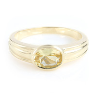 9K Neon Danburite Gold Ring