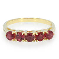 9K Malawi Ruby Gold Ring