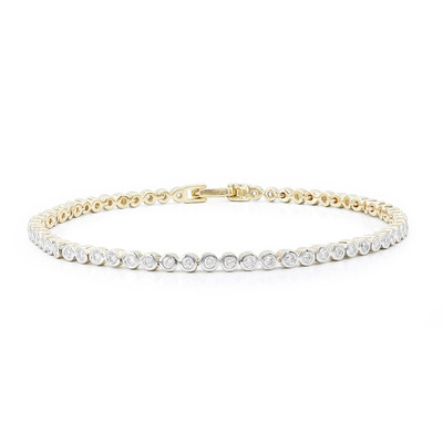 14K SI1 (G) Diamond Gold Bracelet (Annette)