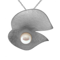 Freshwater pearl Silver Necklace (Joias do Paraíso)