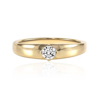 18K VS1 (F) Diamond Gold Ring (adamantes [!])