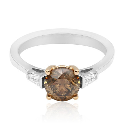 18K Chocolate Diamond Gold Ring (CIRARI)