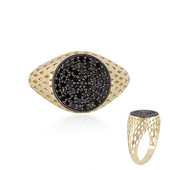 9K Black Diamond Gold Ring (Ornaments by de Melo)