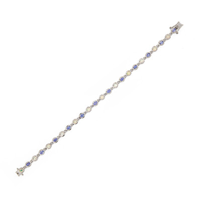 Tanzanite Silver Bracelet