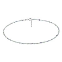 Fluorite Silver Necklace