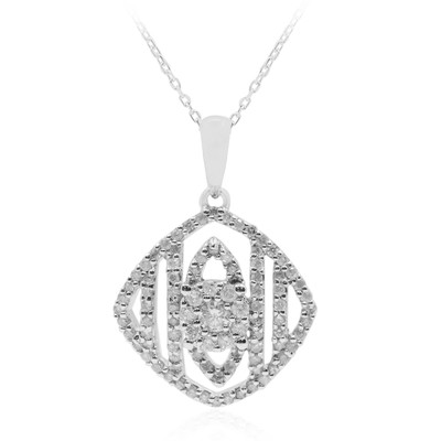18K Diamond Gold Necklace