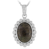 Matrix Opal Silver Necklace