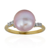 9K Pink Ming Pearl Gold Ring (TPC)