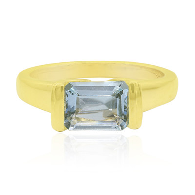 9K Medina Aquamarine Gold Ring