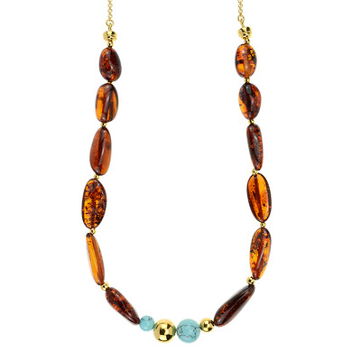 Baltic Amber Silver Necklace (dagen)