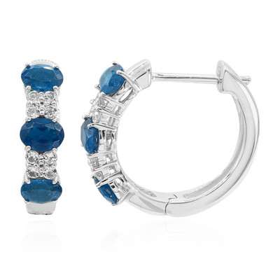 9K Royal Blue Apatite Gold Earrings