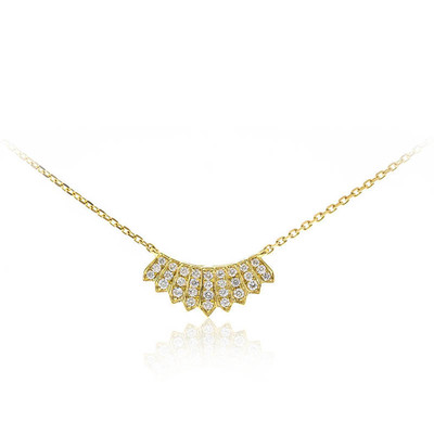 10K SI1 (H) Diamond Gold Necklace