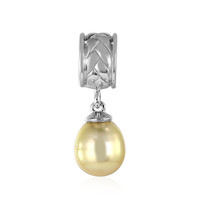 Kabira Golden South Sea Pearl Silver Pendant (TPC)