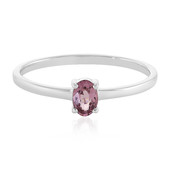 Purple Spinel Silver Ring