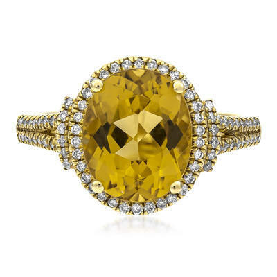 14K Imperial Beryl Gold Ring (AMAYANI)