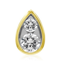 9K SI1 (G) Diamond Gold Pendant
