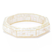 Mother of Pearl Mosaic other Bangle (Dallas Prince Designs)