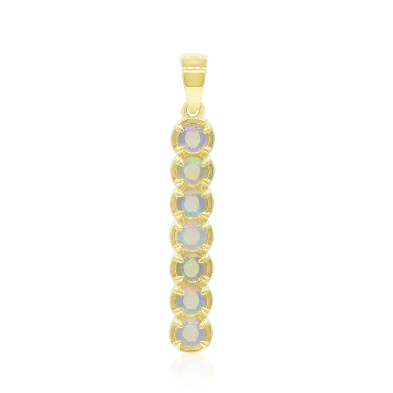 Sami Fine Jewelry Natural Opal Pendant 131645 - Sami Fine Jewelry