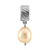 Peach Freshwater Pearl Silver Pendant (TPC)