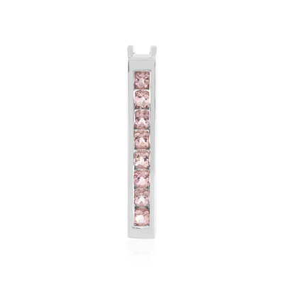 Pink Tourmaline Silver Pendant (MONOSONO COLLECTION)