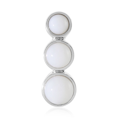 White Opal Silver Pendant (MONOSONO COLLECTION)