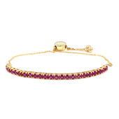 10K AAA Mozambique Ruby Gold Bracelet