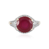 9K AAA Madagascar Ruby Gold Ring