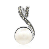 Mabe Pearl Silver Pendant (TPC)