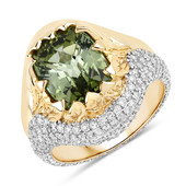 14K Green Tourmaline Gold Ring (SUHANA)