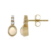 9K Welo Opal Gold Earrings