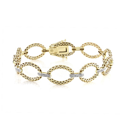 9K I1 (I) Diamond Gold Bracelet (Ornaments by de Melo)