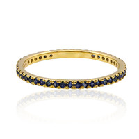 9K Blue Sapphire Gold Ring (Adela Gold)