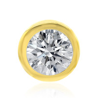 14K SI1 (G) Diamond Gold Pendant