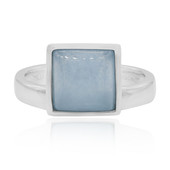 Blue Jadeite Silver Ring (MONOSONO COLLECTION)