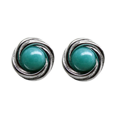 Campo Frio-Turquoise Silver Earrings