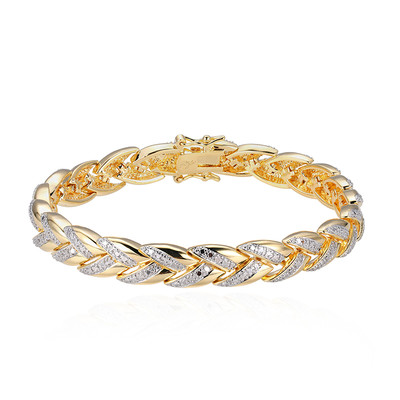 I3 (I) Diamond Brass Bracelet (Juwelo Style)