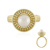 9K White Freshwater Pearl Gold Ring (Ornaments by de Melo)