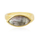 Golden maniry labradorite Silver Ring (KM by Juwelo)