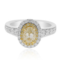 18K SI1 Yellow Diamond Gold Ring (CIRARI)