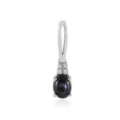 Indian star diopside Silver Pendant