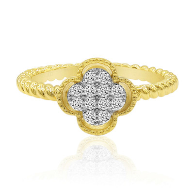 9K SI2 (G) Diamond Gold Ring (Annette)