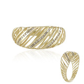 9K I1 (I) Diamond Gold Ring (Ornaments by de Melo)