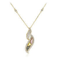 14K Mother of Pearl Gold Necklace (CIRARI)