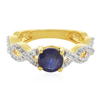 Madagascar Blue Sapphire Silver Ring