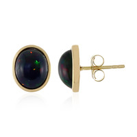9K Mezezo Opal Gold Earrings (Adela Gold)