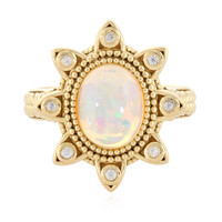 Welo Opal Silver Ring (Memories by Vincent)